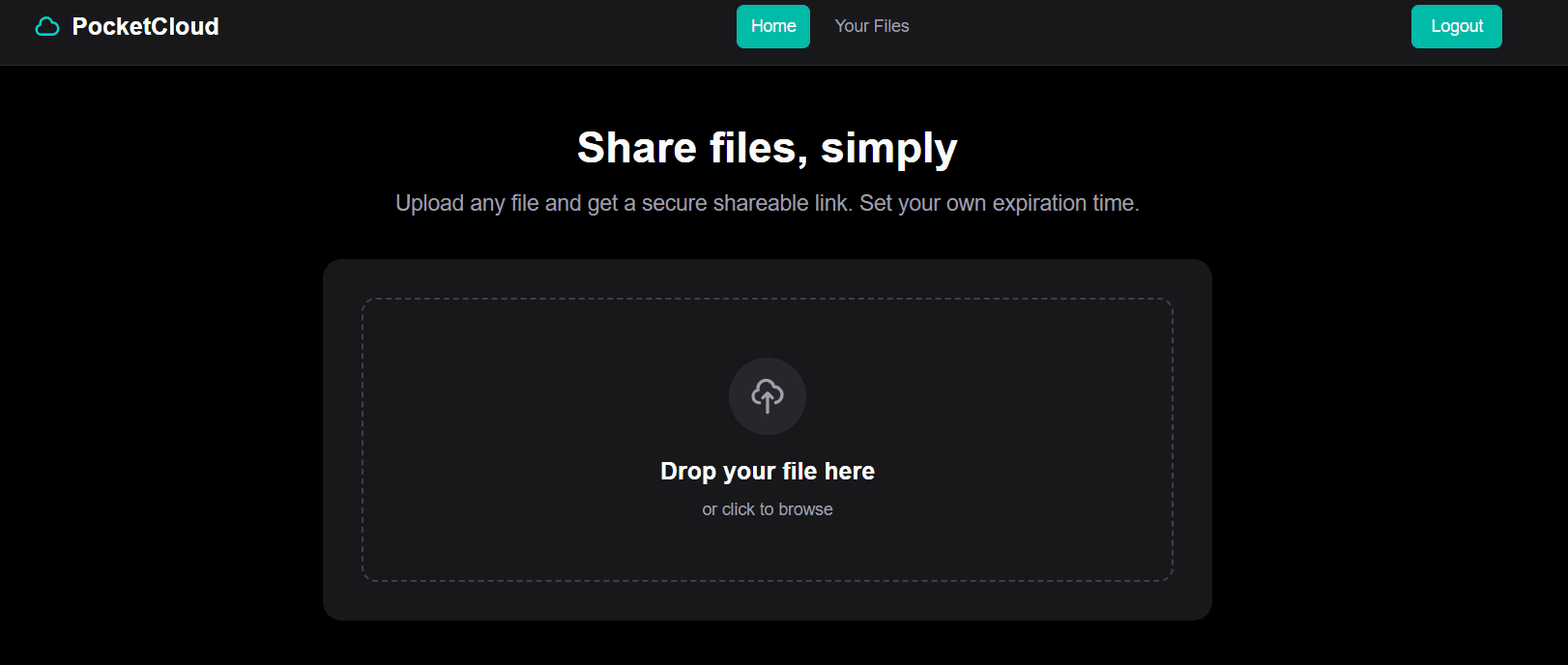 PocketCloud - Share files simply